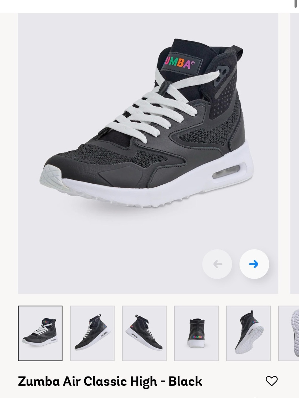 Zumba Air Classic High Sneakers
